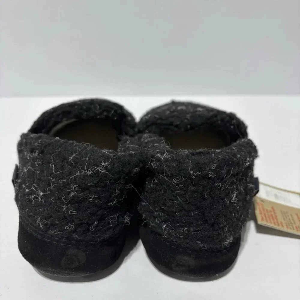 Acorn Kids’ Colby Gore Moc Slippers Black, Boys’ Size 1-2